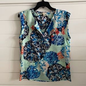 J. Crew Sleeveless Blouse, Size 6, EUC
